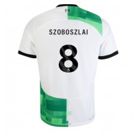 Camisa de time de futebol Liverpool Szoboszlai Dominik #8 Replicas 2º Equipamento 2023-24 Manga Curta